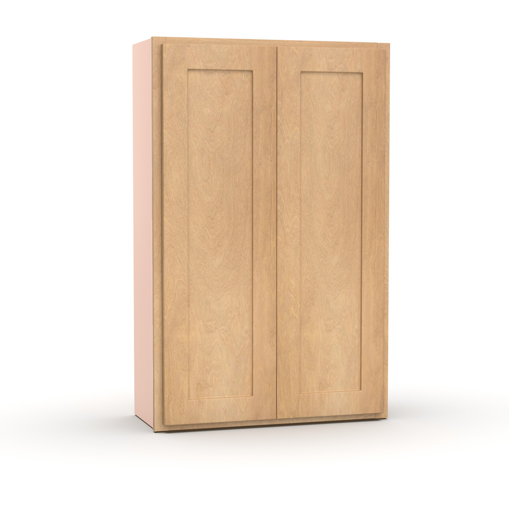 Liberty Shaker Karamel - 27 Inch Height Double Door Wall Cabinet - 27