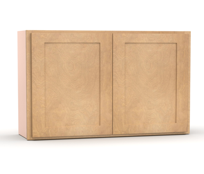 Liberty Shaker Karamel - 30 Inch Height Double Door Wall Cabinet - 30