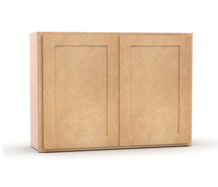 Liberty Shaker Karamel - 30 Inch Height Double Door Wall Cabinet - 30" Width x 24" Height x 12" Depth