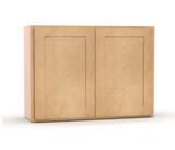 Liberty Shaker Karamel - 30 Inch Height Double Door Wall Cabinet - 30" Width x 24" Height x 12" Depth