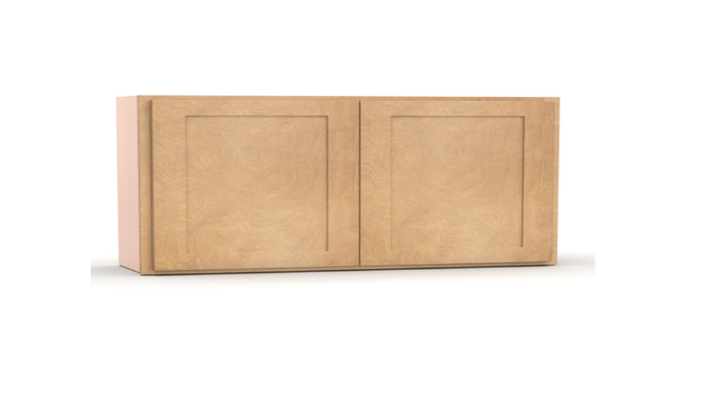 Liberty Shaker Karamel - 33 Inch Height Double Door Wall Cabinet - 33