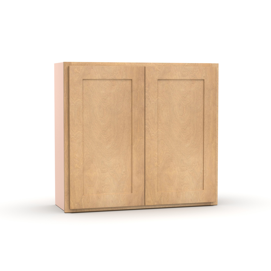 Liberty Shaker Karamel - 33 Inch Height Double Door Wall Cabinet - 33