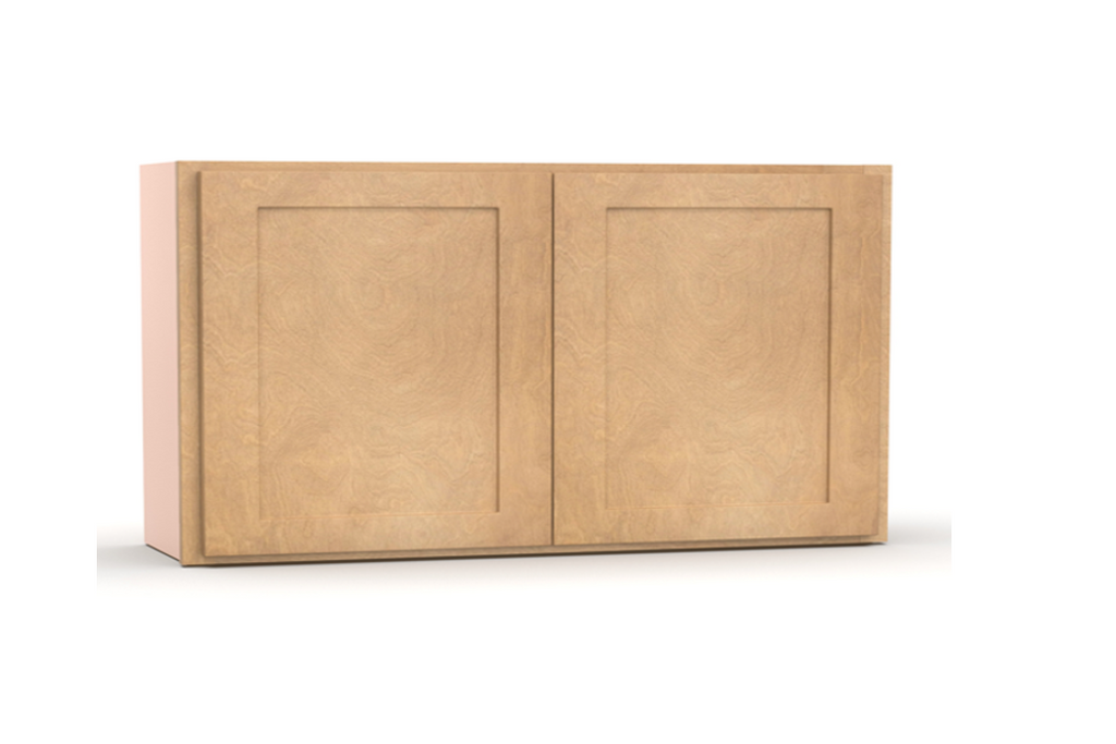 Liberty Shaker Karamel - 36 Inch Height Double Door Wall Cabinet - 36