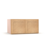 Liberty Shaker Karamel - 36 Inch Deep Double Door Wall Cabinet - 36" Width x 18" Height x 24" Depth