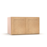Liberty Shaker Karamel - 36 Inch Deep Double Door Wall Cabinet - 36" Width x 21" Height x 24" Depth