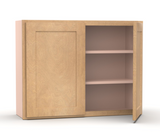 Liberty Shaker Karamel - 36 Inch Height Double Door Wall Cabinet - 36" Width x 36" Height x 12" Depth