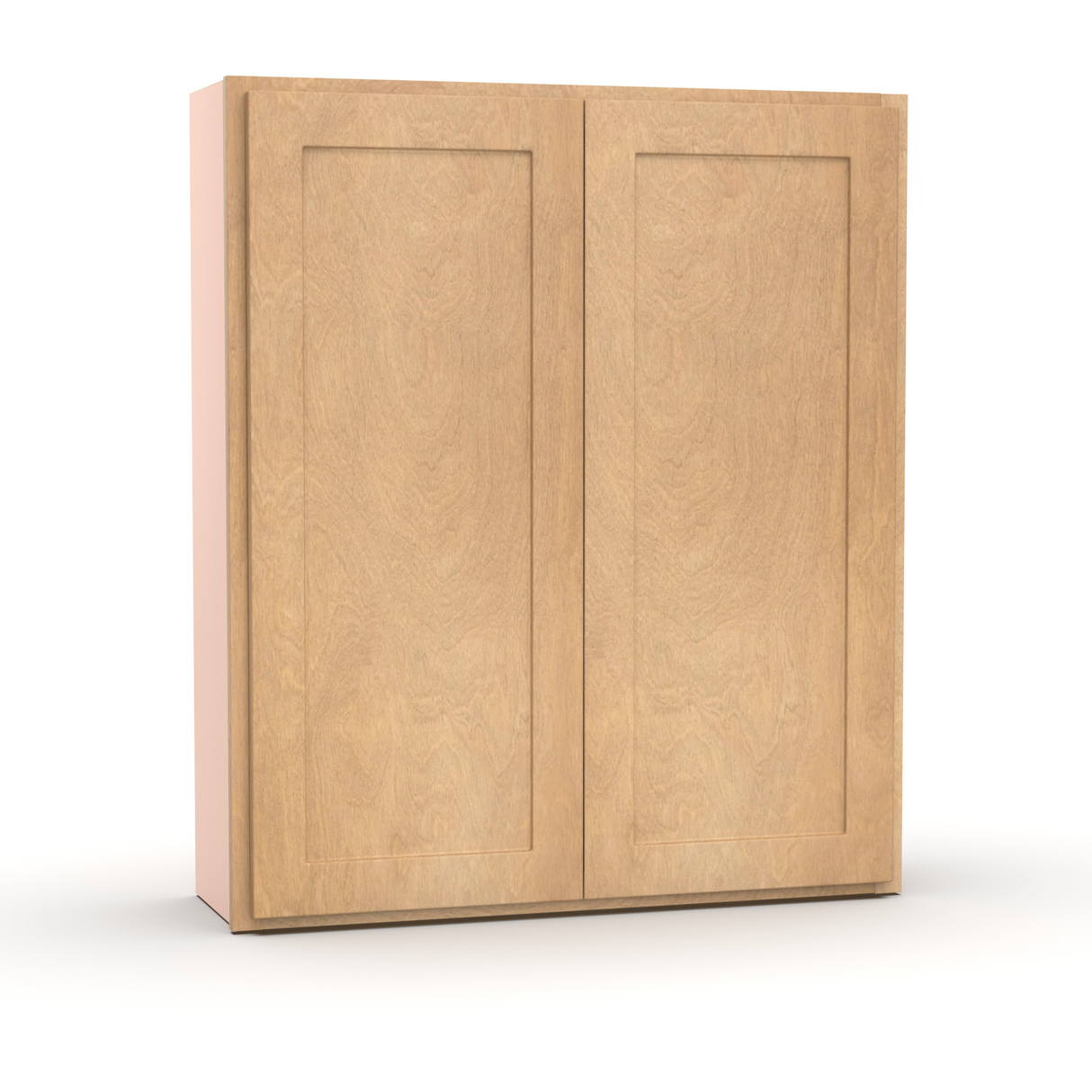 Liberty Shaker Karamel - 36 Inch Height Double Door Wall Cabinet - 36" Width x 42" Height x 12" Depth