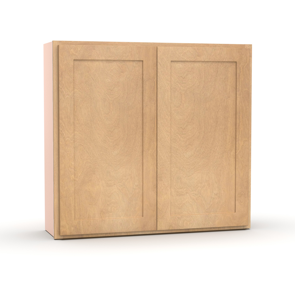 Liberty Shaker Karamel - 39 Inch Height Double Door Wall Cabinet - 39