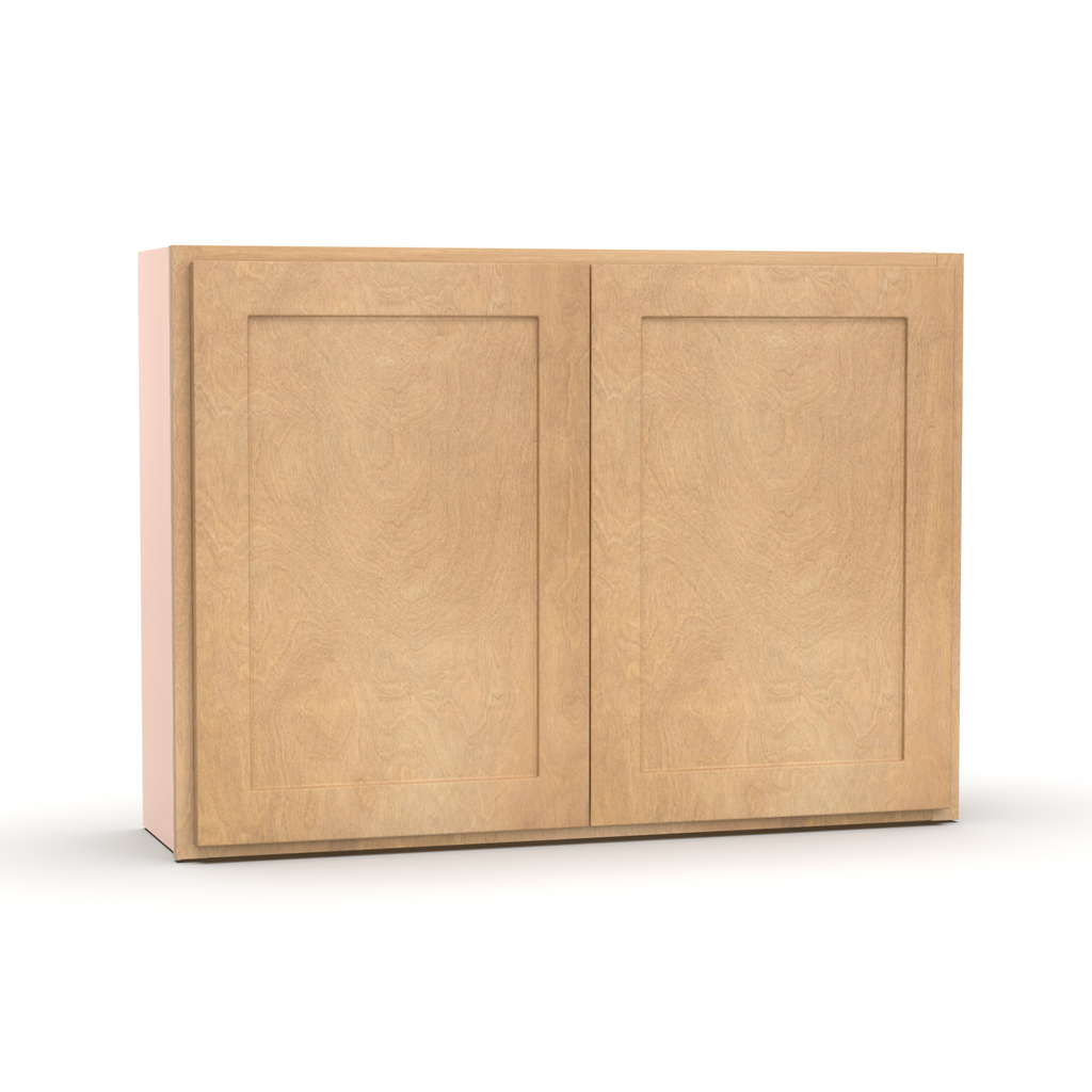 Liberty Shaker Karamel - 42 Inch Height Double Door Wall Cabinet - 42