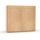 Liberty Shaker Karamel - 42 Inch Height Double Door Wall Cabinet - 42" Width x 36" Height x 12" Depth