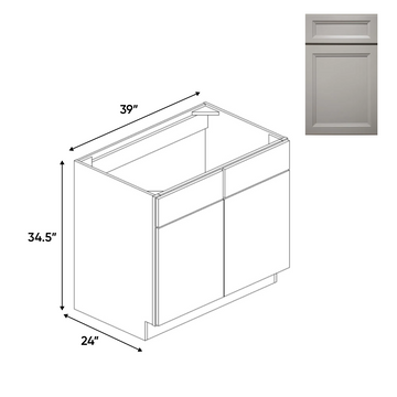 Windsor Ashen - Sink Base Cabinets - 39