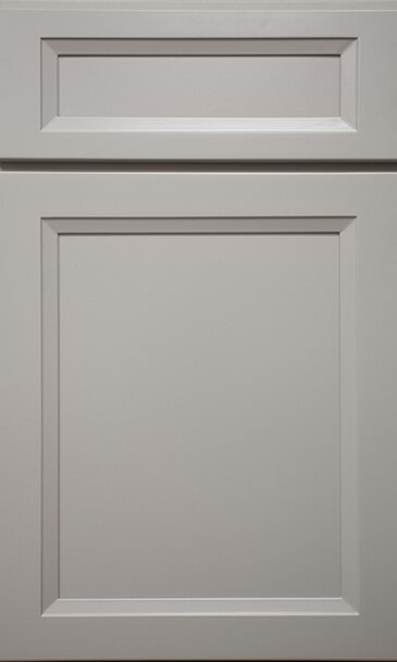 Windsor Ashen - Decorative End Panel Doors - 23.5"W x 25.5"H x 0.75"D - Pre Assembled