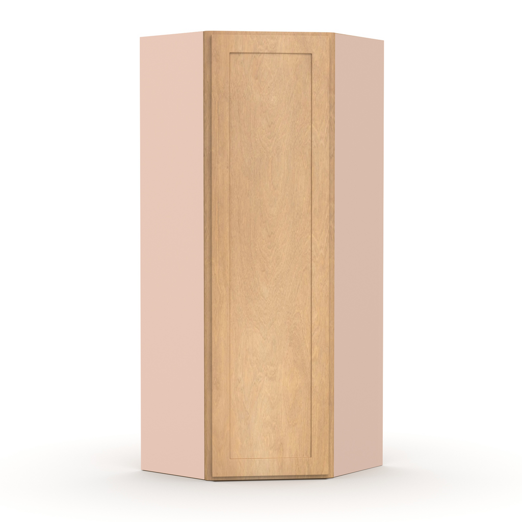 Liberty Shaker Karamel - 24 Inch Diagonal Corner Wall Cabinet - 24
