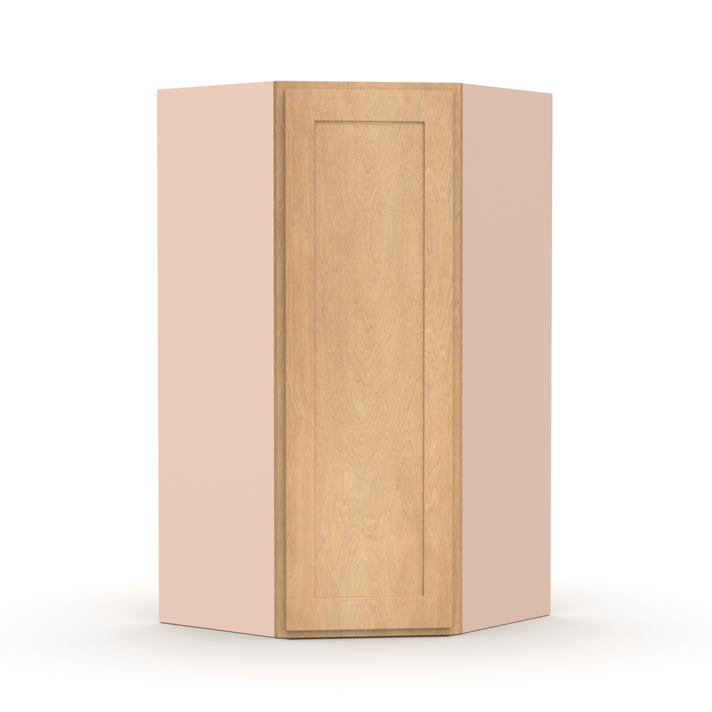 Liberty Shaker Karamel - 27 Inch Diagonal Corner Wall Cabinet - 27