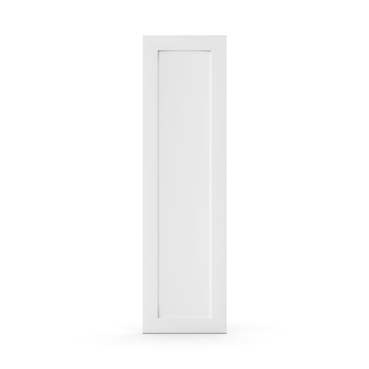 RTA White - Decorative End Panel Doors - 42 in H x 12 in W