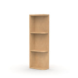 Liberty Shaker Karamel - 36 Inch Wall Open Shelf Wall Cabinet - 06" Width x 36" Height x 12" Depth