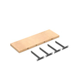 Liberty Shaker Karamel - 36 Inch Wall Shelf Accessories - 36" Width x 1.5" Height x 12" Depth