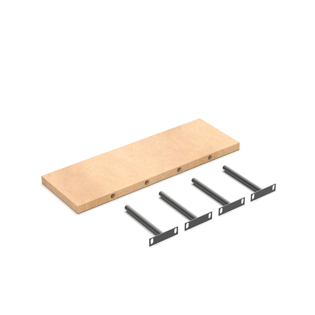 Liberty Shaker Karamel - 36 Inch Wall Shelf Accessories - 36