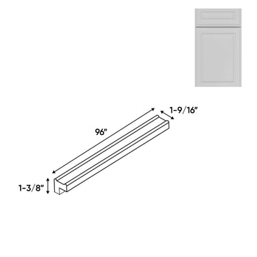 RTA - Elegant Shaker White - Light Molding - 96