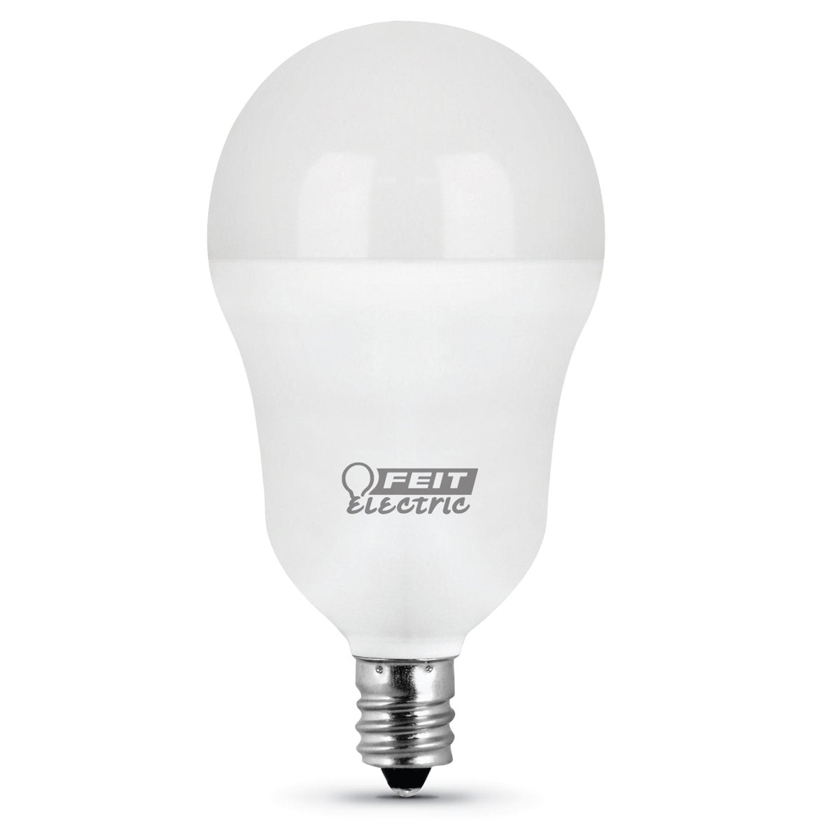 A15 LED Light Bulbs, 6.5 Watts, E26, 500 Lumens, White, Candelabra Base, 3000K Non - Dimmable - BUILDMYPLACE