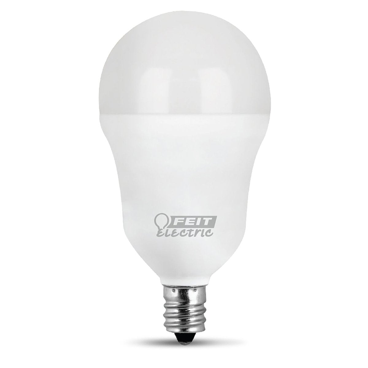 A15 LED Light Bulbs, 6.5 Watts, E26, 500 Lumens, White, Candelabra Base, 3000K Non - Dimmable - BUILDMYPLACE