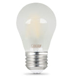 A15 LED Light Bulbs, E26, Filament, Dimmable, Frosted, Medium Base, Decorative Bulb, 2 Pack - BUILDMYPLACE