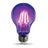 A19 Clear Glass Red, Blue, Green LED Bulb, 4.5 watts, E26, Dimmable - BUILDMYPLACE