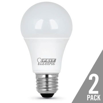 A19 LED Bulbs, 15 Watts, E26, 800 Lumen, frosted, 5000K, Non-Dimmable