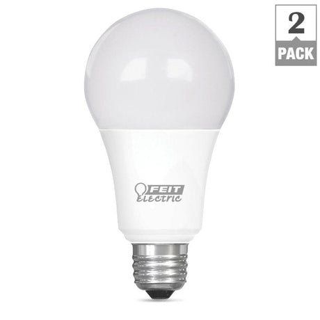 A19 LED Bulbs, 17.5 Watts, E26, Dimmable Enhance, Bright White, 1600 lumens - BUILDMYPLACE