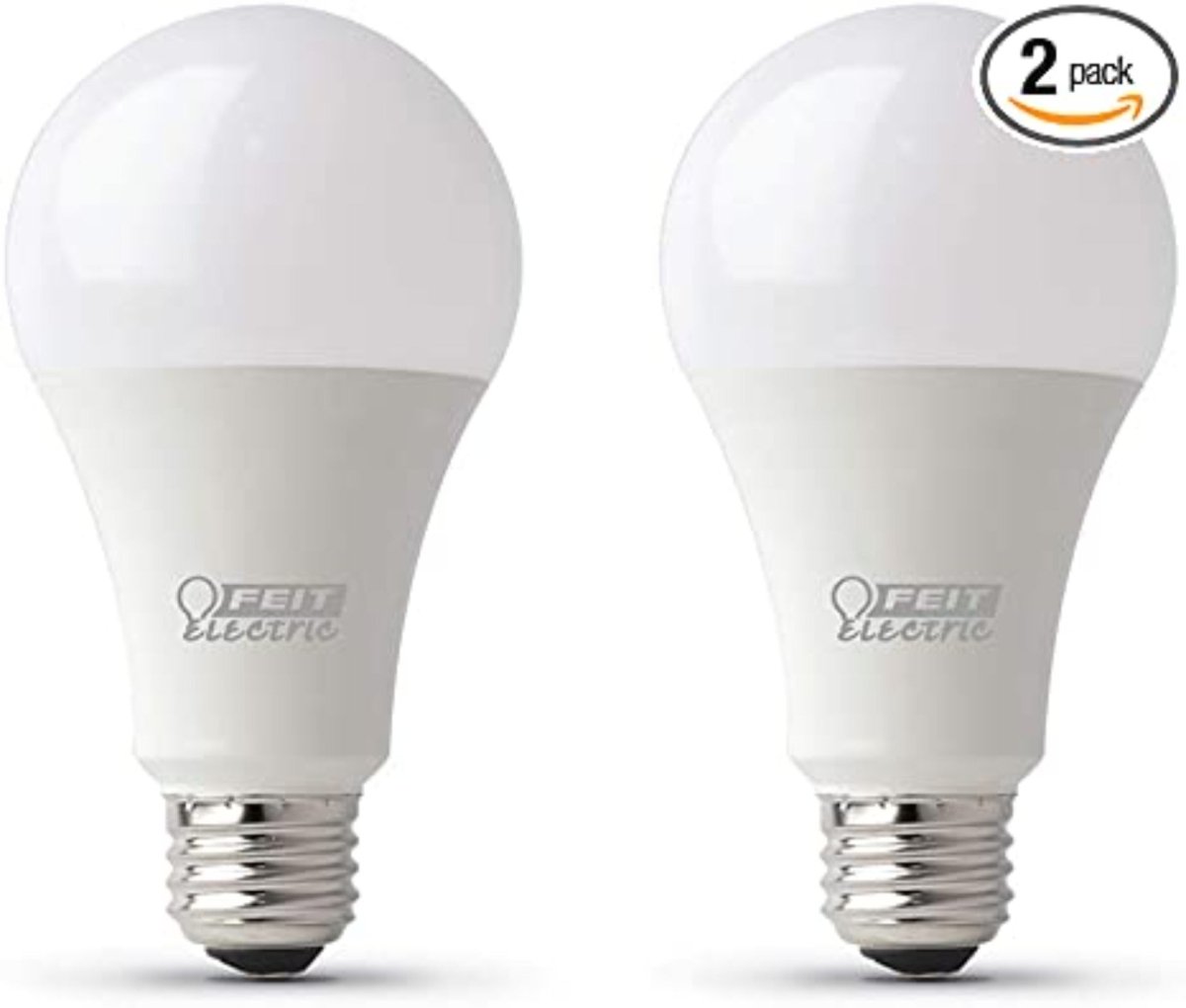 A19 LED Bulbs, E26, 17.5 Watts, Dimmable, 1600 lumens, 5000k - BUILDMYPLACE