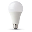 A19 LED Bulbs, E26, 17.5 Watts, Dimmable, 1600 lumens, 5000k - BUILDMYPLACE