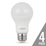 A19 LED Light Bulbs, 5.5 Watts, E26, Non - Dimmable, 450 Lumens, 5000K - BUILDMYPLACE