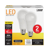 A19 Soft White LED Bulb, E26, 2700K - BUILDMYPLACE