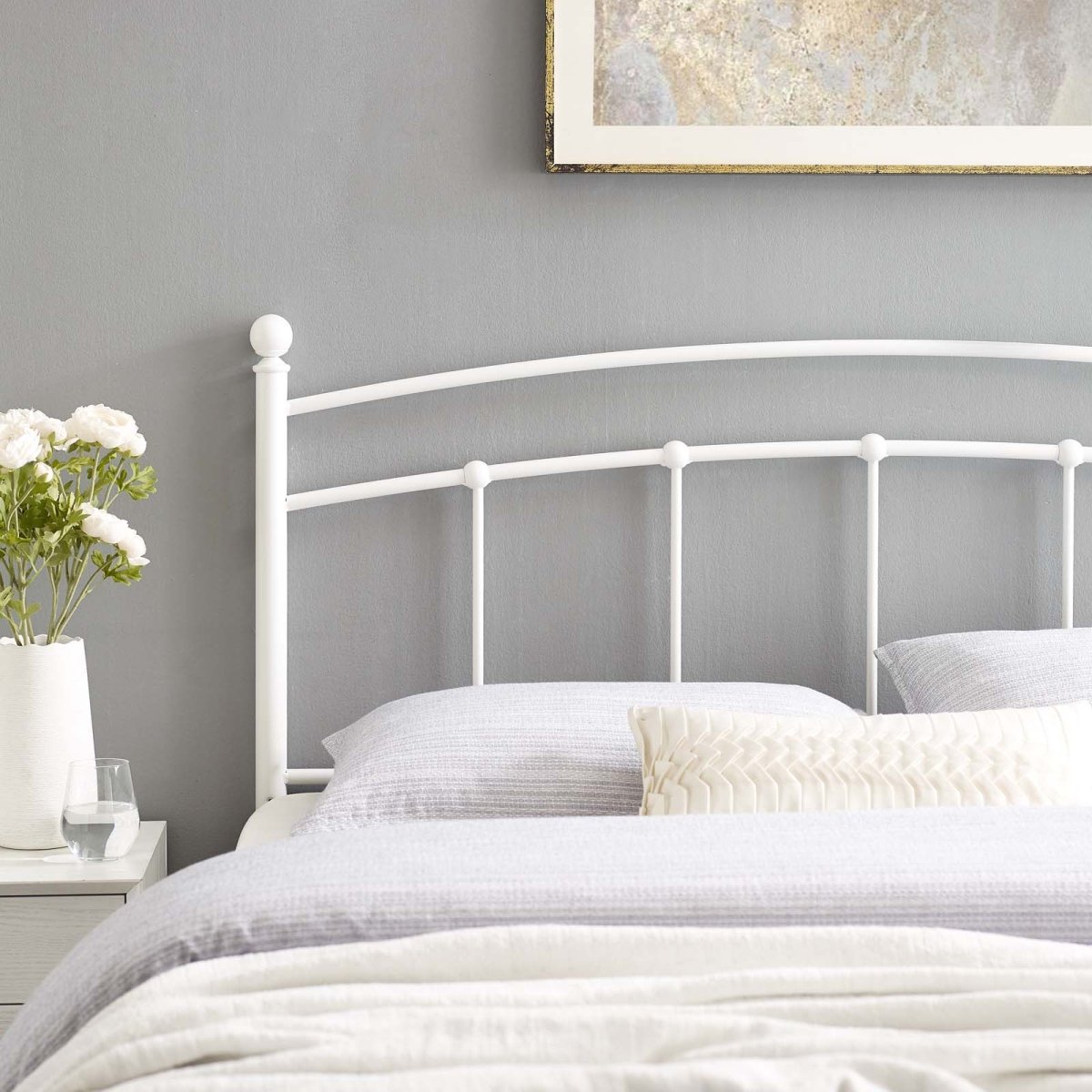 Abigail Full Metal Headboard - BUILDMYPLACE