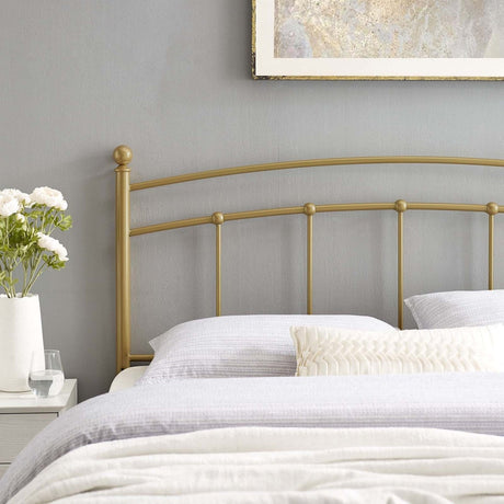 Abigail King Metal Headboard - BUILDMYPLACE