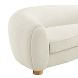 Abundant Boucle Upholstered Fabric Sofa - BUILDMYPLACE