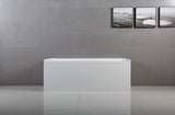 Acrylic Alcove Bathtub in White - cUPC/UPC Certified - BUILDMYPLACE