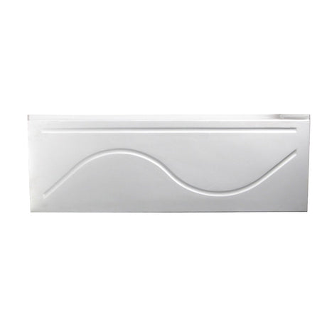 Acrylic Anti - Skid Alcove Bathtub in White - cUPC/UPC Certified - BUILDMYPLACE