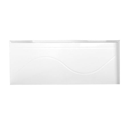 Acrylic Anti - Skid Alcove Bathtub in White - cUPC/UPC Certified - BUILDMYPLACE