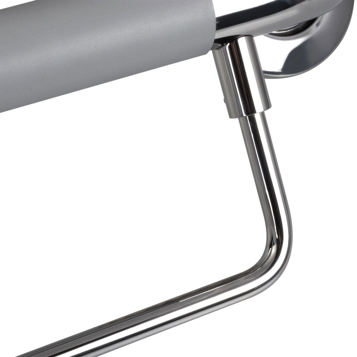 ADA Compliant Steel Bathroom Grab Bar Polished Stainless - BUILDMYPLACE