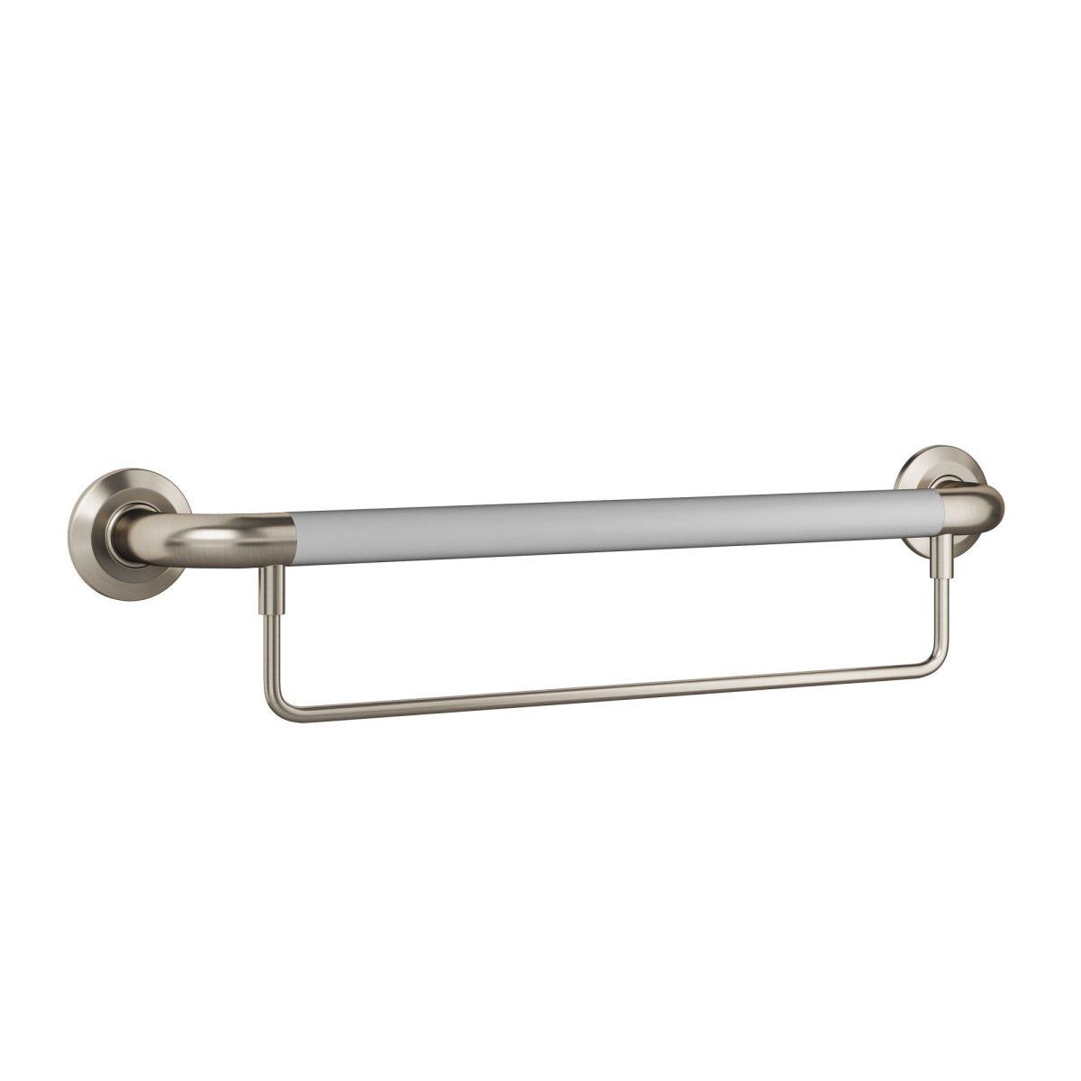 ADA Compliant Steel Bathroom Grab Bar Polished Stainless - BUILDMYPLACE