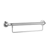 ADA Compliant Steel Bathroom Grab Bar Polished Stainless - BUILDMYPLACE