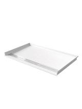 ADA SMC / Solid Surface Shower Base Tray 60" × 32" - Antiskid, 304 S.S Drain Cover & Drainer - BUILDMYPLACE