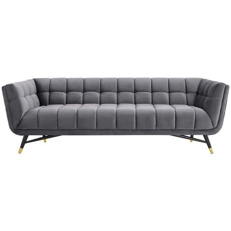 Adept Performance Velvet Sofa - BUILDMYPLACE