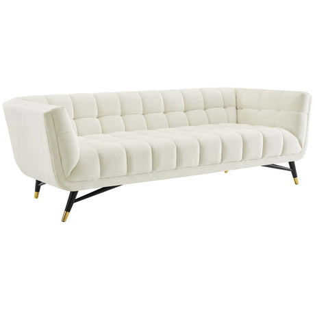 Adept Performance Velvet Sofa - BUILDMYPLACE