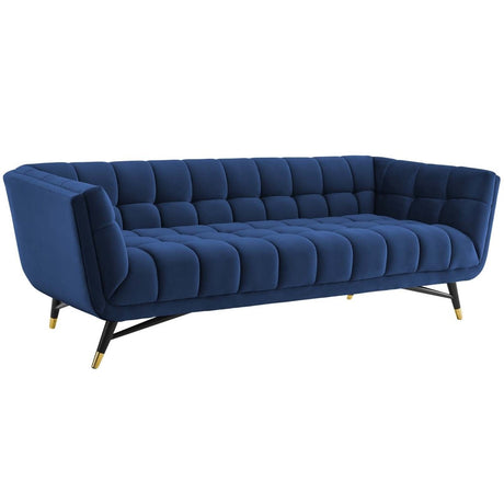 Adept Performance Velvet Sofa - BUILDMYPLACE