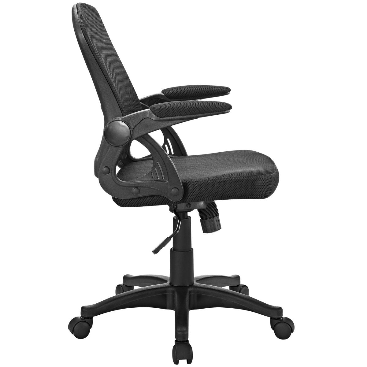 Advance Reception Computer Desk Office Chair - With Flipup Arms - BUILDMYPLACE