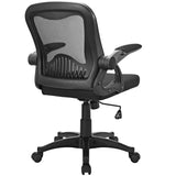 Advance Reception Computer Desk Office Chair - With Flipup Arms - BUILDMYPLACE