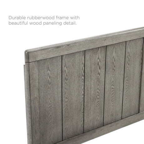 Alana Full Wood Platform Bed With Angular Frame - BUILDMYPLACE