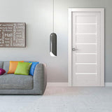 Alba Interior Door in Bianco Noble Finish - BUILDMYPLACE